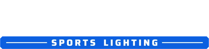 Game Day Sports Lighting stacked wordmark, reversed