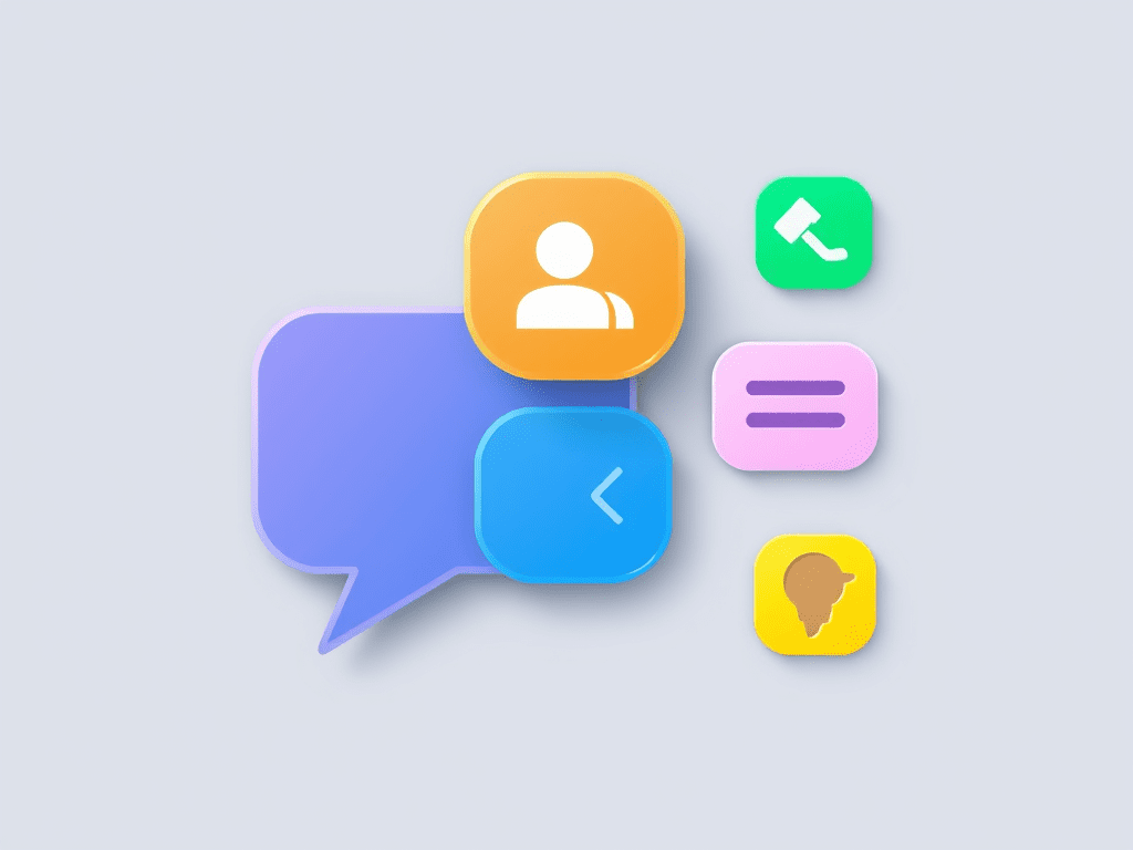 AI Automation Agency New Braunfels 6 Multi-channel AI support icons for Facebook, Instagram, and website integration.