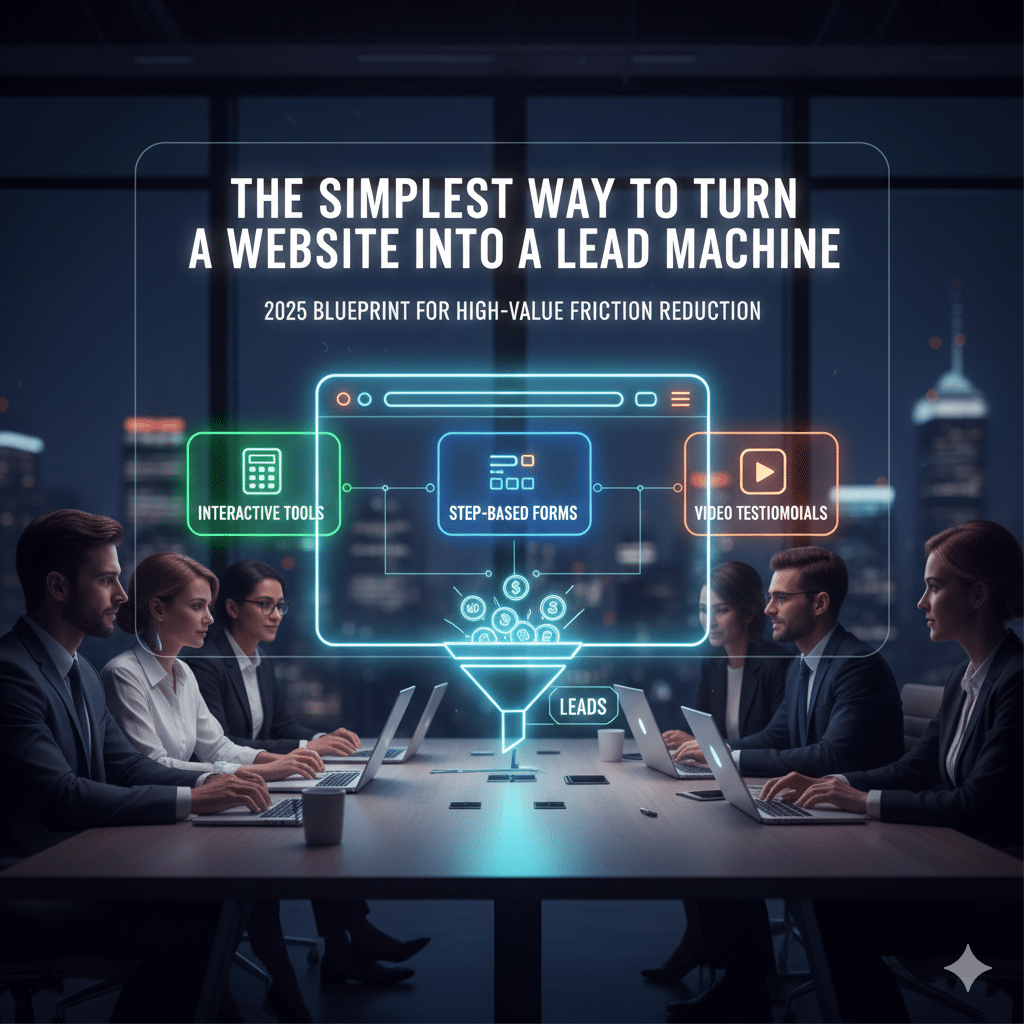 The Simplest Way to Turn a Website Into a Lead Machine in 2026 4 The Simplest Way to Turn a Website Into a Lead Machine in 2025
