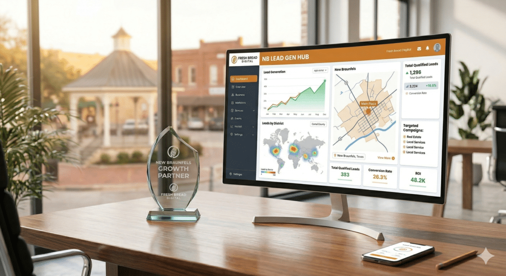 Mastering Lead Generation in New Braunfels: How to Turn Local Searches into Loyal Customers 1 Data-driven lead generation and ROI tracking for businesses in New Braunfels, TX.