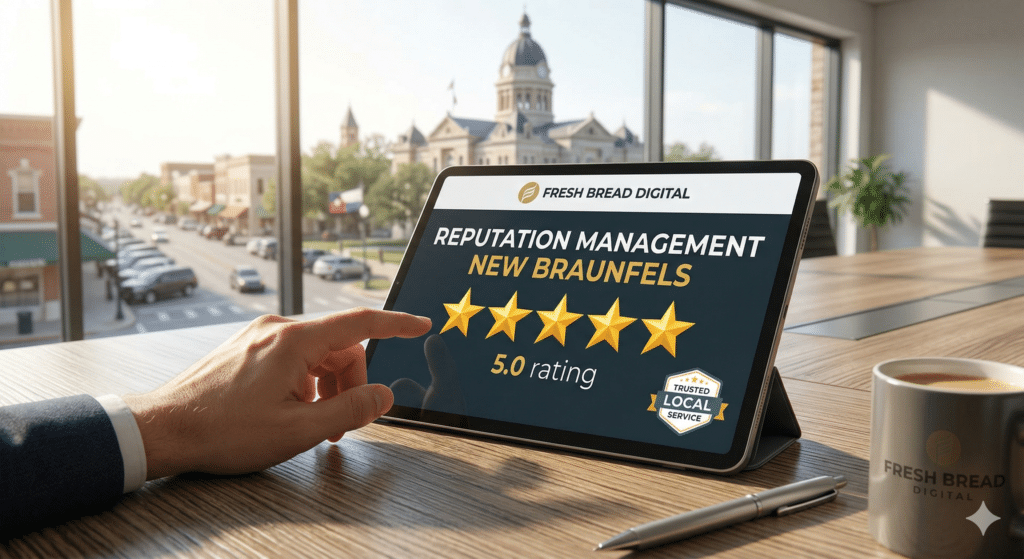 Digital Trust in the Hill Country: The Ultimate Guide to Reputation Management in New Braunfels 1 Five-star reputation management and review tracking for businesses in New Braunfels, TX